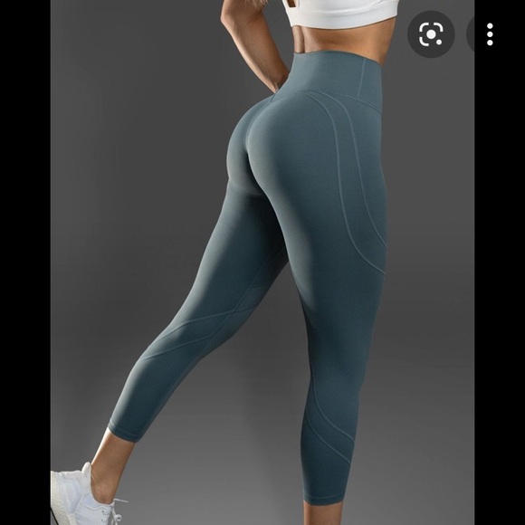 Violate The DressCode Passion Collection Teal Leggings - Picture 2 of 7